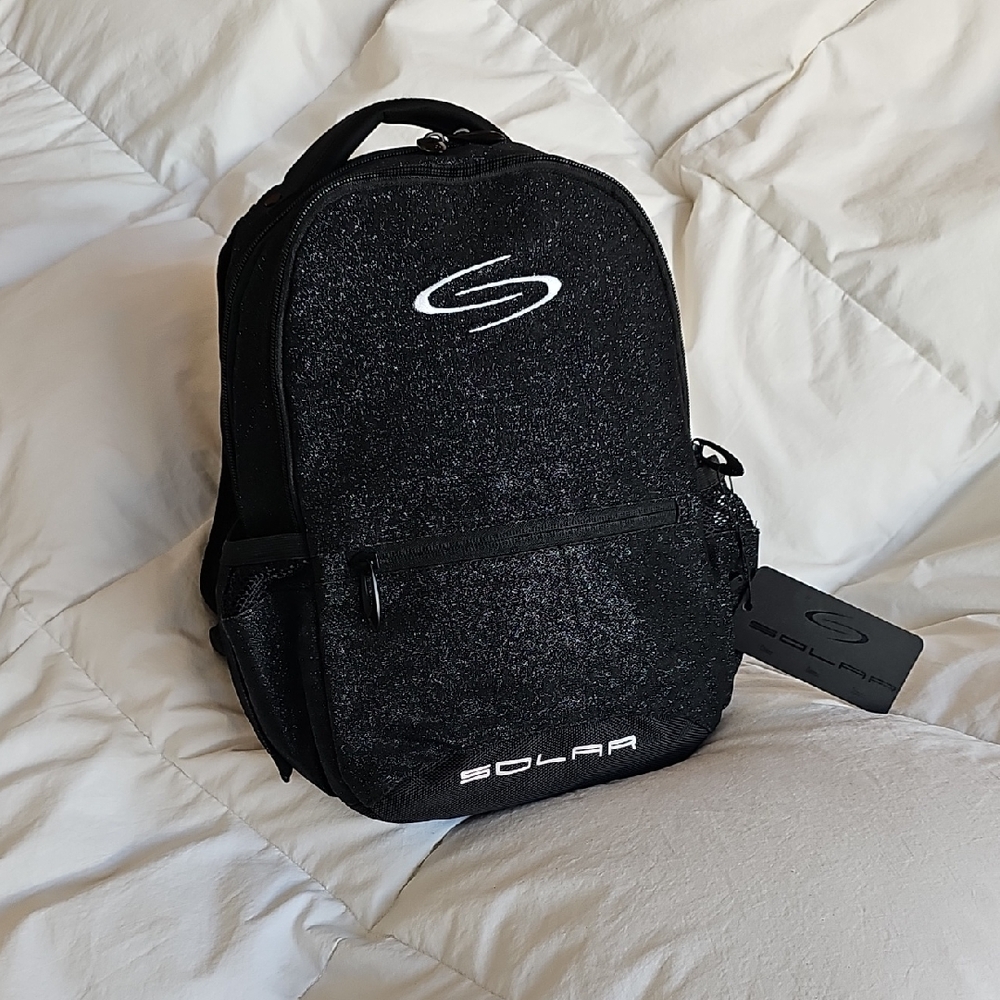 SOLAR Black Backpack
